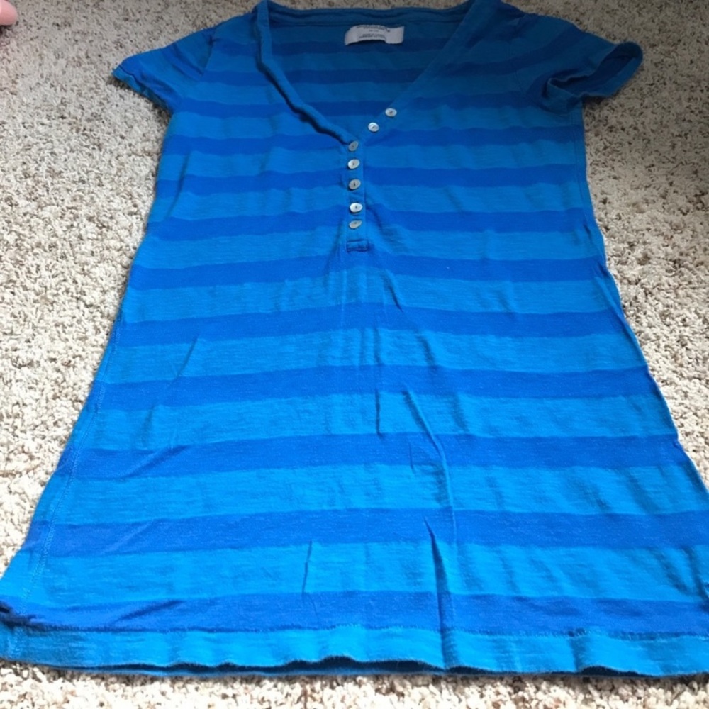 Bella Swan Alt color Deep V slub Henley